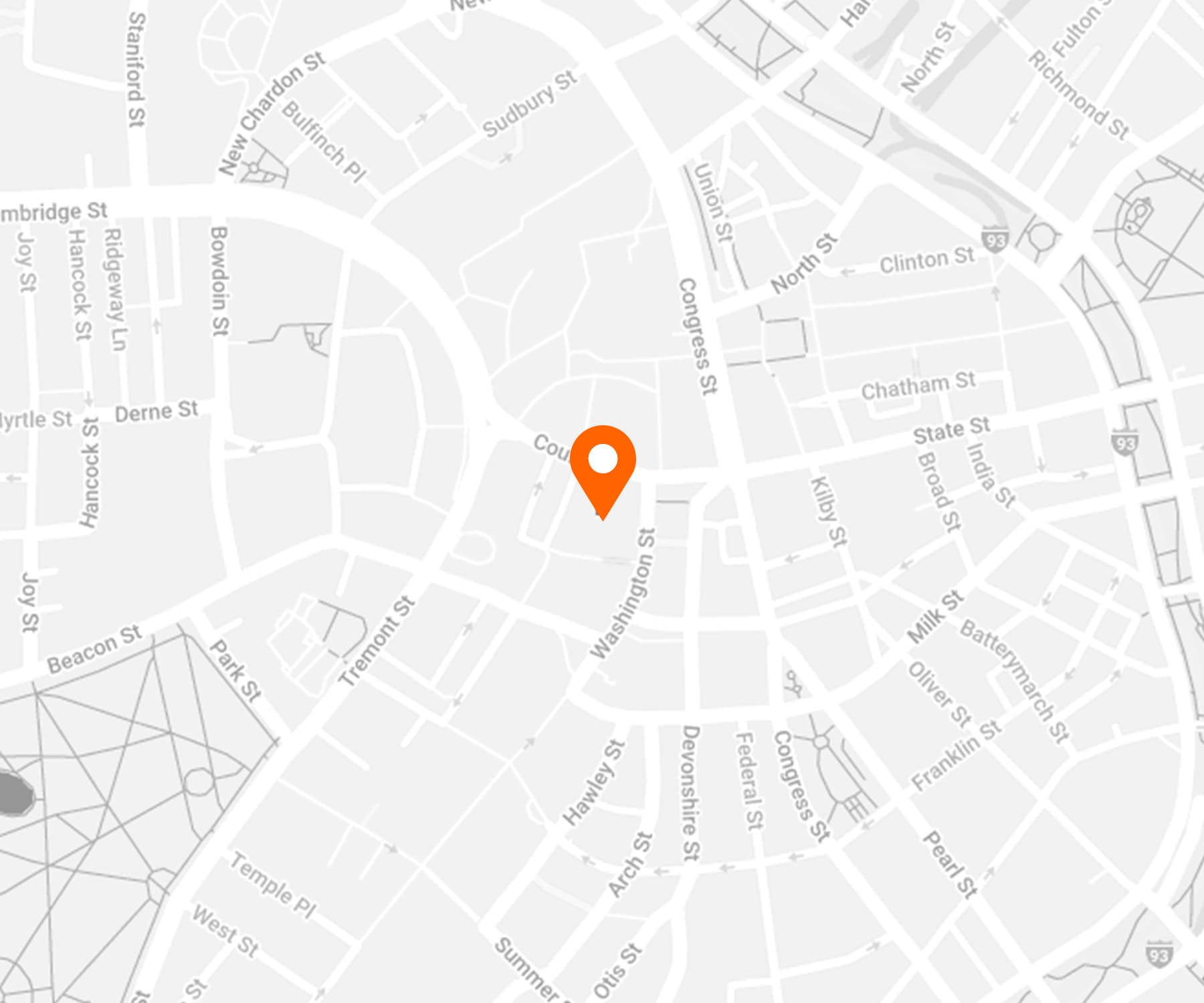 Map of Boston Office
