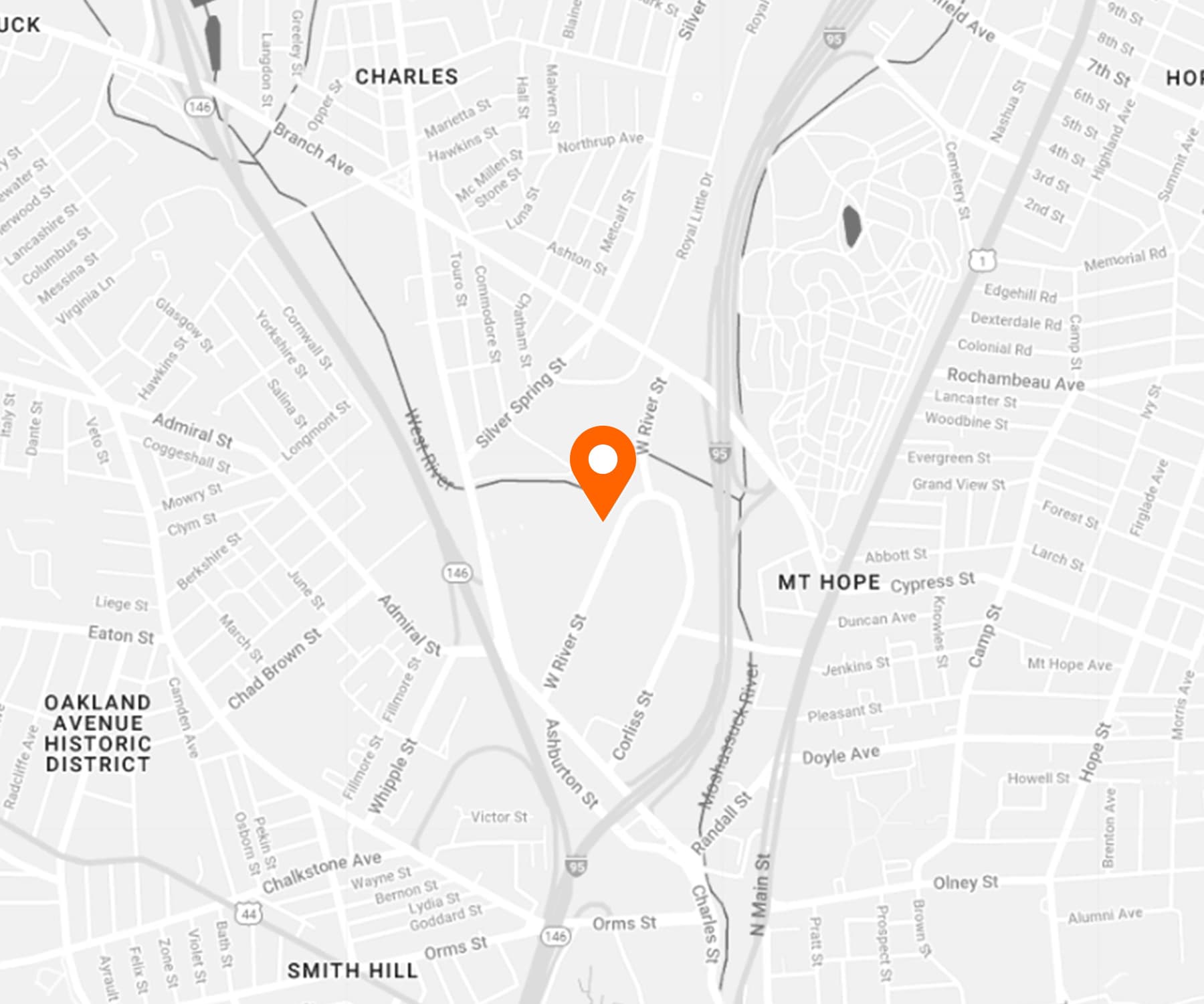 Map of Providence Office